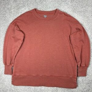 Aerie Sweatshirt Womens Extra Small Crewneck Loungewear Minimalist Lived In Cozy